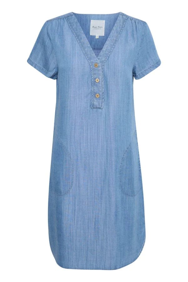 Kaminaspw Dress Denim Blue | Kjoler | Smuk - Dameklær på nett