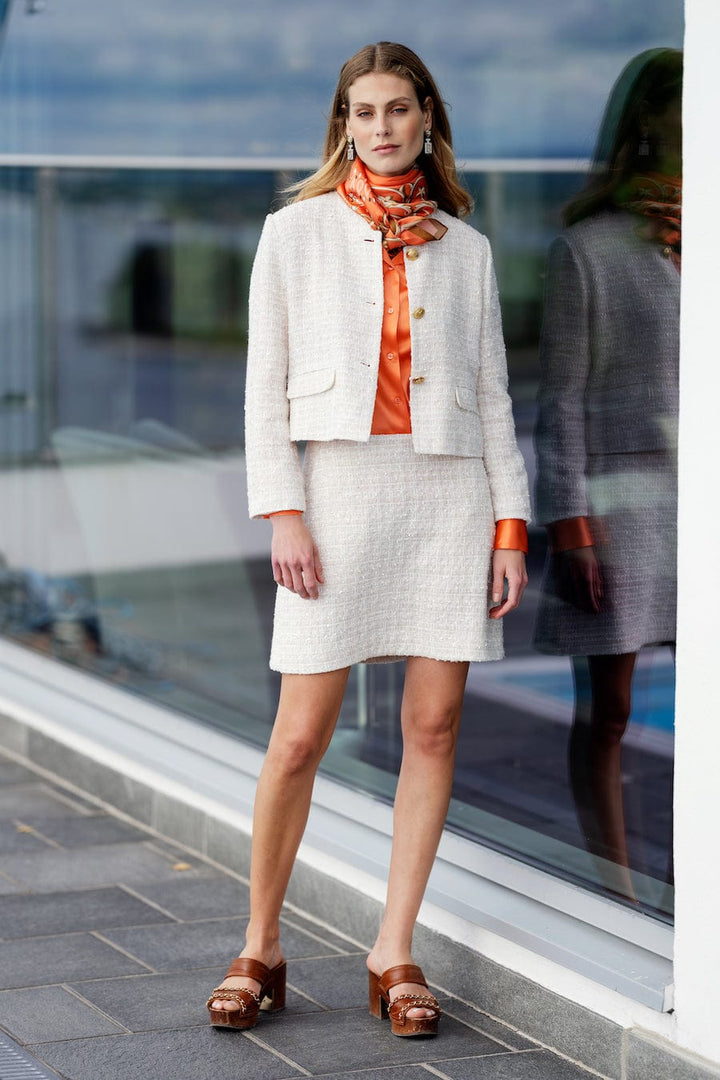 Kelly Skirt Beige | Skjørt | Smuk - Dameklær på nett