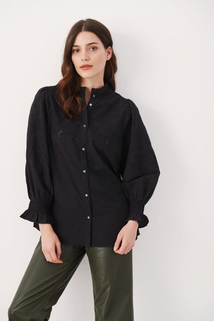 Kiljapw Shirt - Black | Skjorter og bluser | Smuk - Dameklær på nett