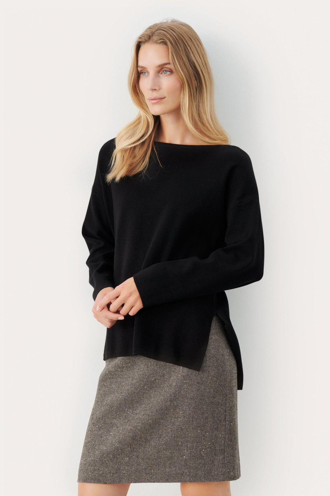 Klarrapw Pullover Black | Genser | Smuk - Dameklær på nett
