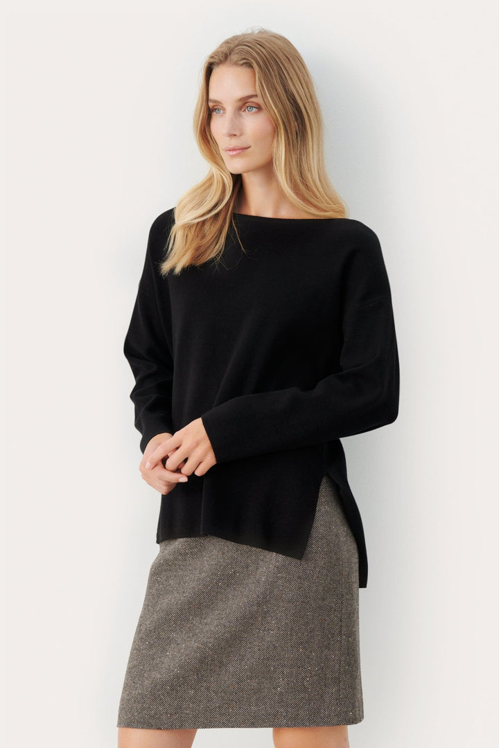 Klarrapw Pullover Black | Genser | Smuk - Dameklær på nett