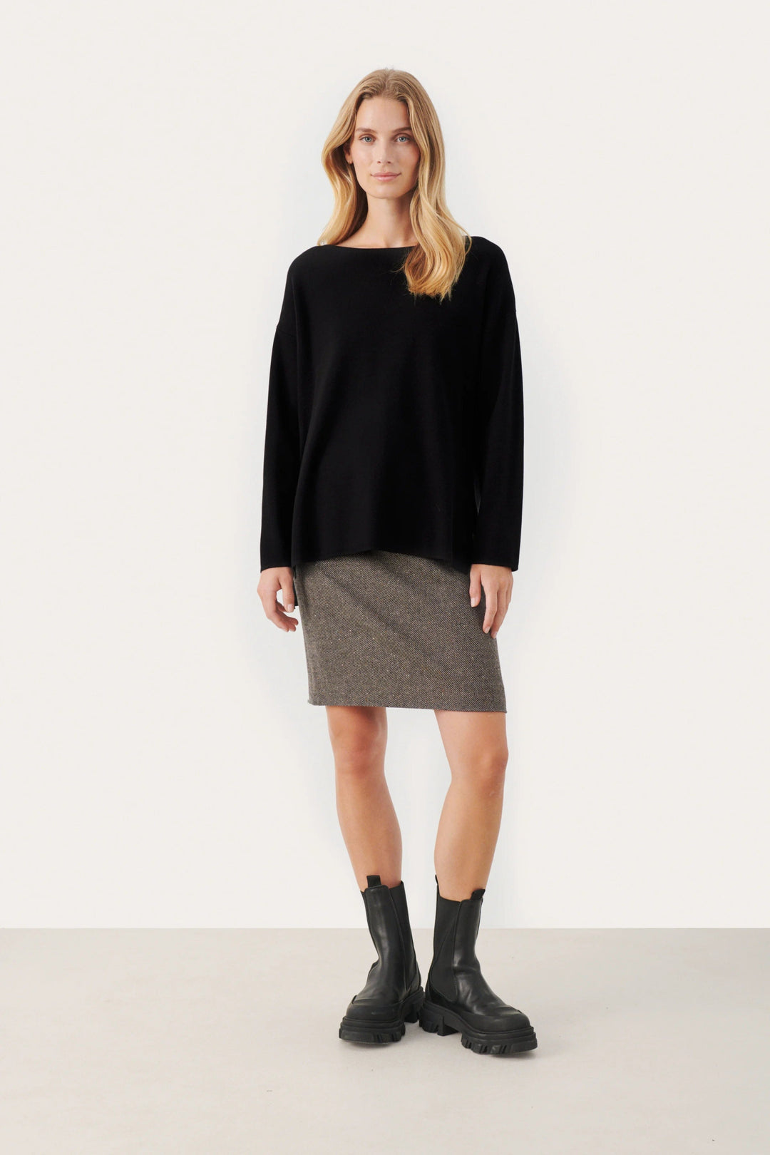Klarrapw Pullover Black | Genser | Smuk - Dameklær på nett