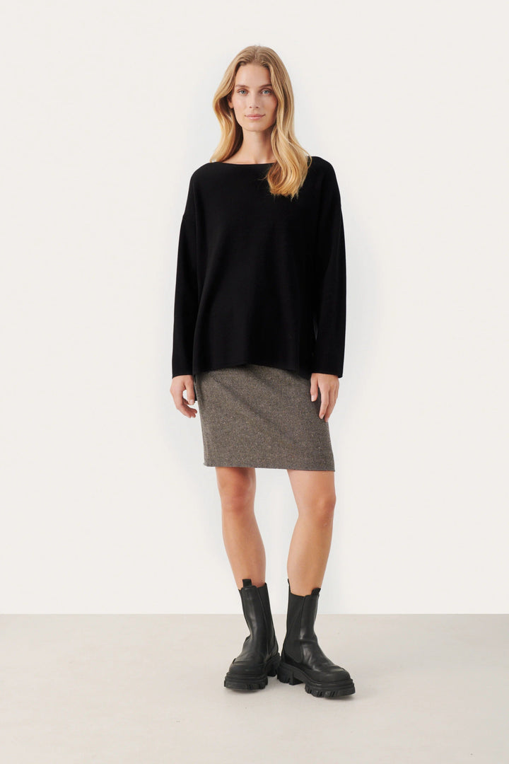 Klarrapw Pullover Black | Genser | Smuk - Dameklær på nett