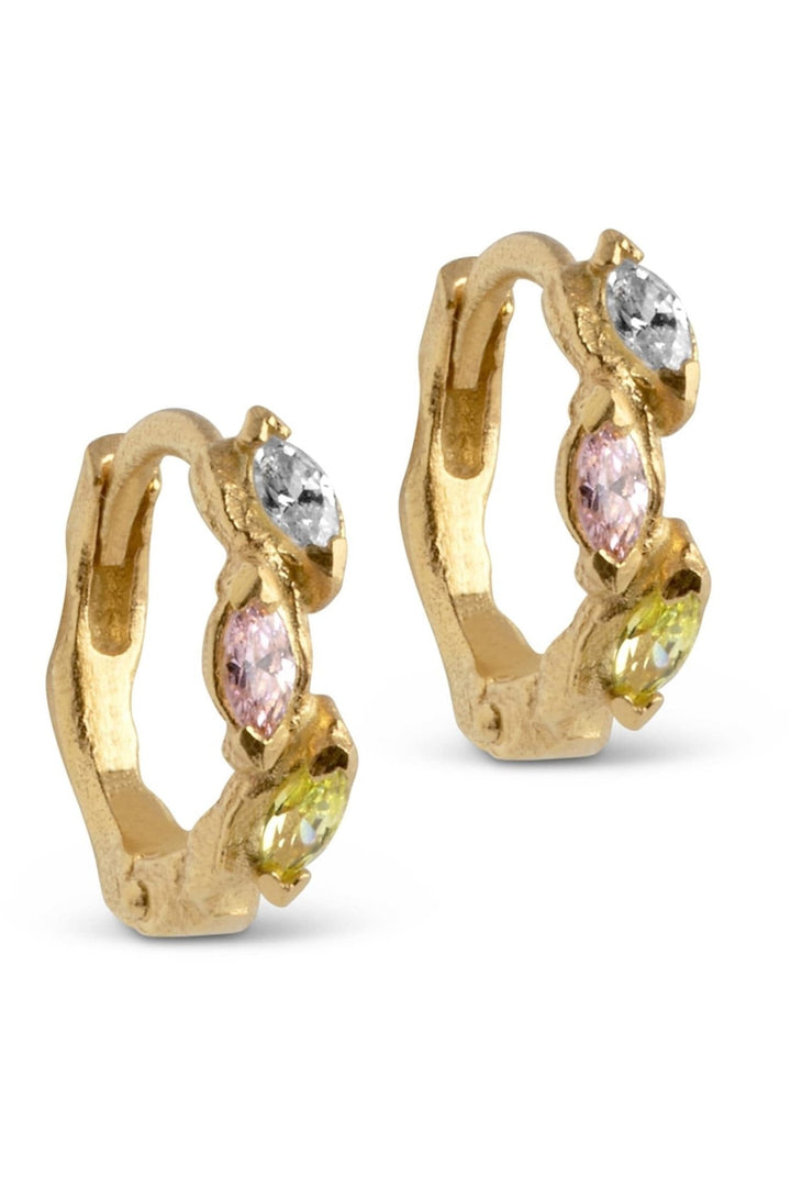 Laia Hoops Gold | Accessories | Smuk - Dameklær på nett