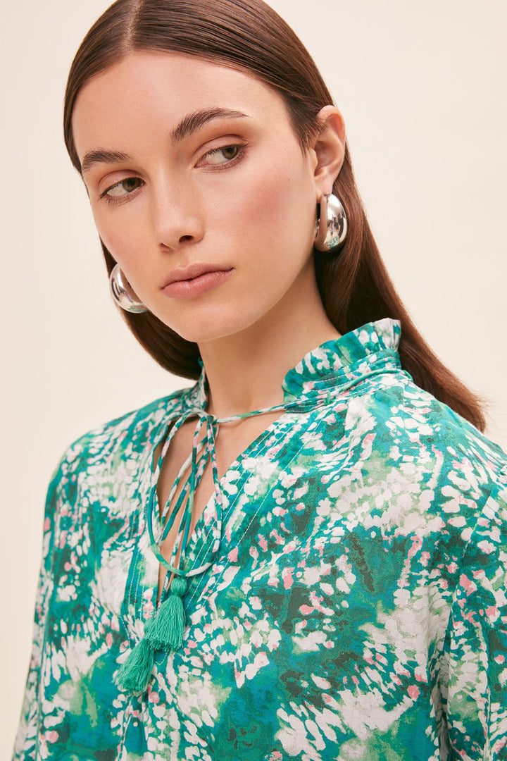 Lamar Blouse Vert | Skjorter og bluser | Smuk - Dameklær på nett