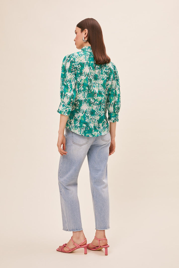 Lamar Blouse Vert | Skjorter og bluser | Smuk - Dameklær på nett