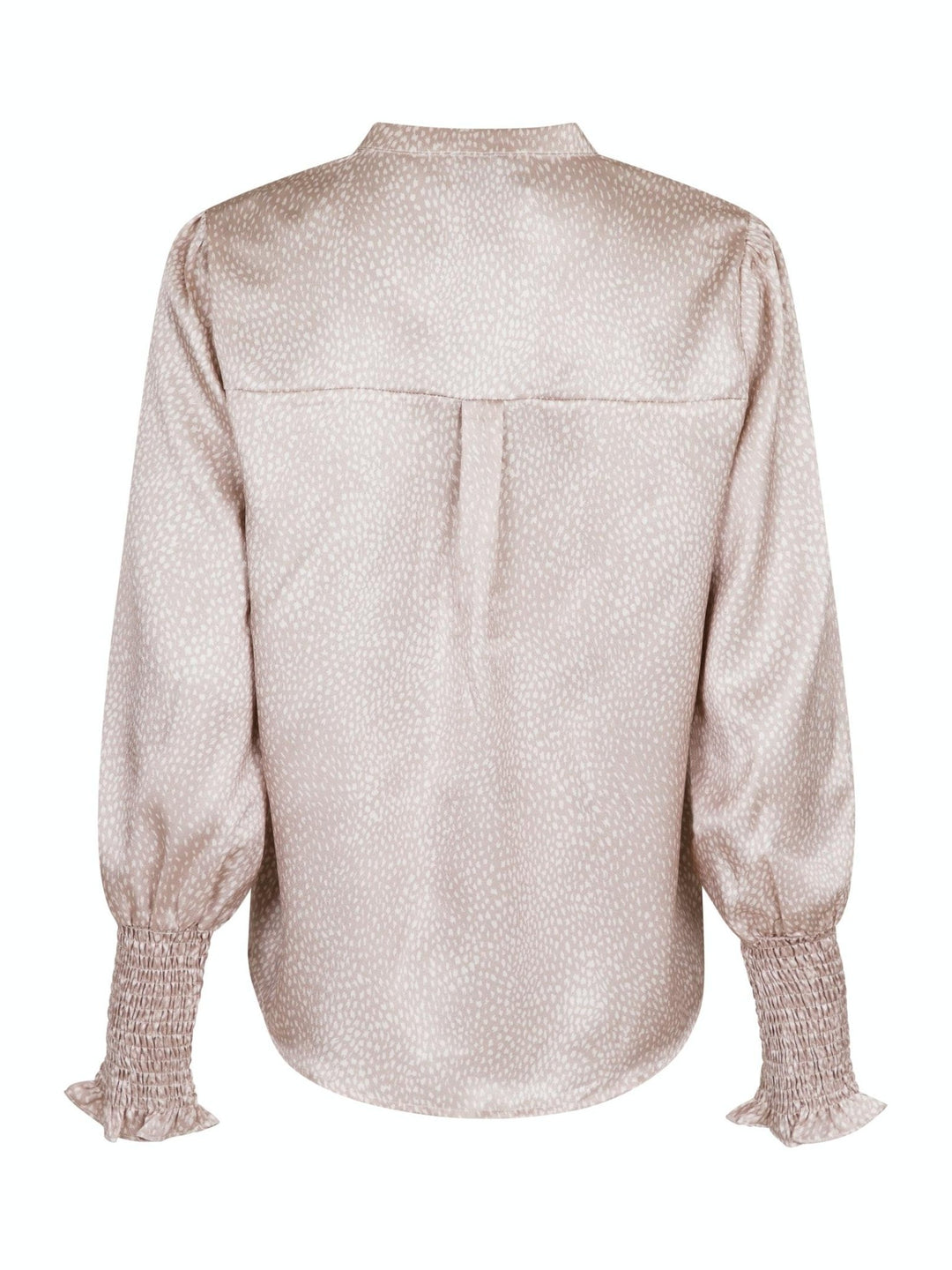Landa Floating Dot Blouse Sand | Skjorter og bluser | Smuk - Dameklær på nett