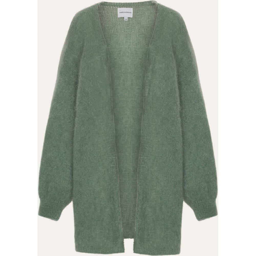 Lee Midi Cardigan Dusty Green | Genser | Smuk - Dameklær på nett