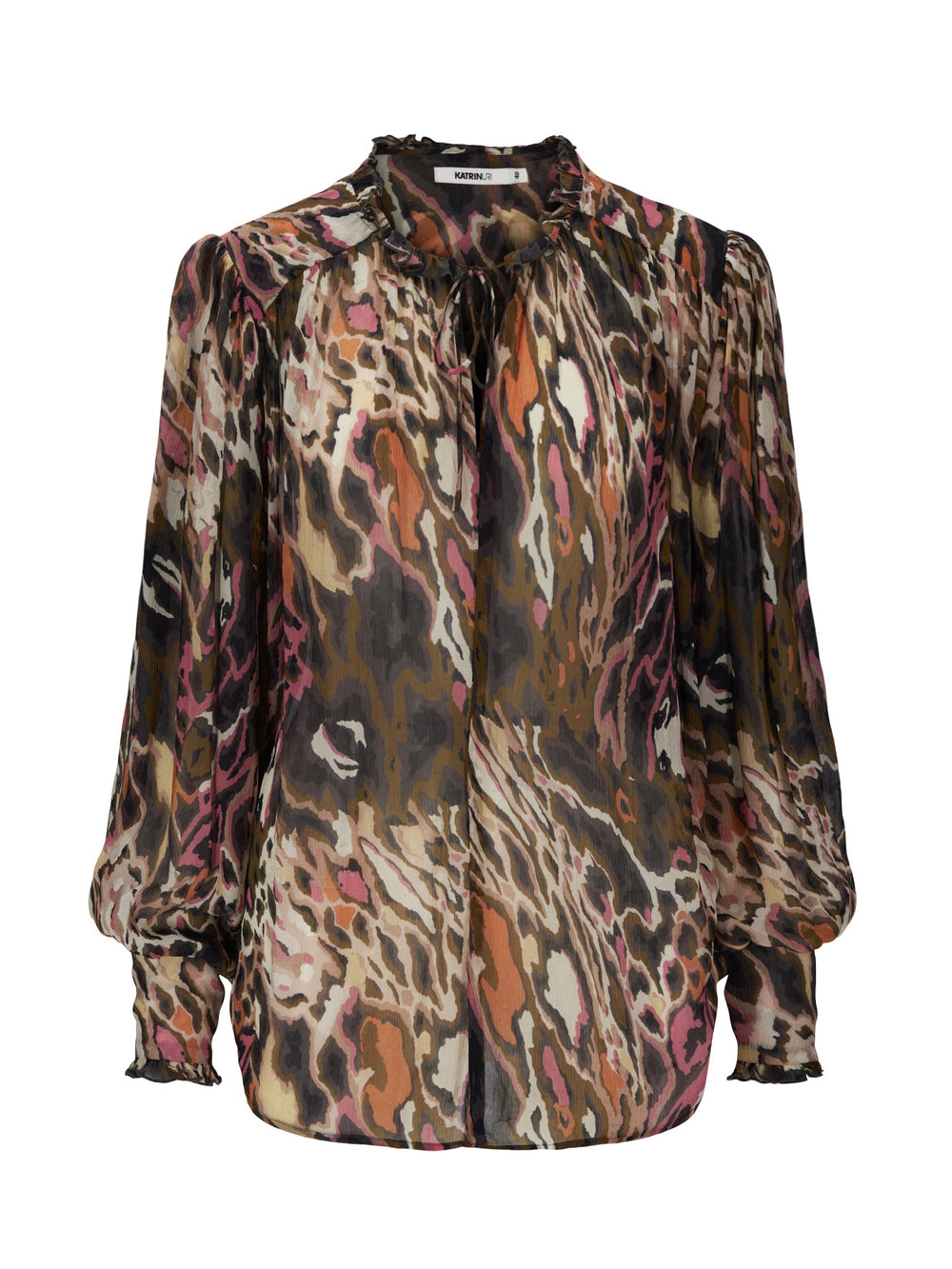 Leopard Bianca Blouse Multi | Skjorter og bluser | Smuk - Dameklær på nett
