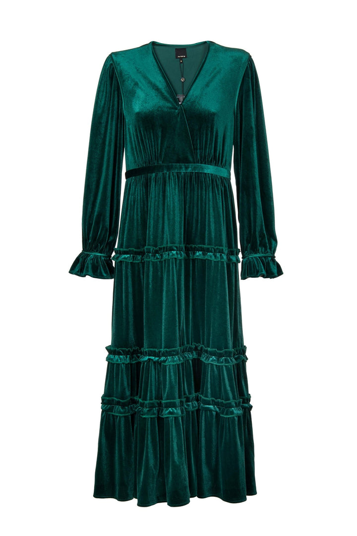 Lilliana Dress Bottle Green | Kjoler | Smuk - Dameklær på nett