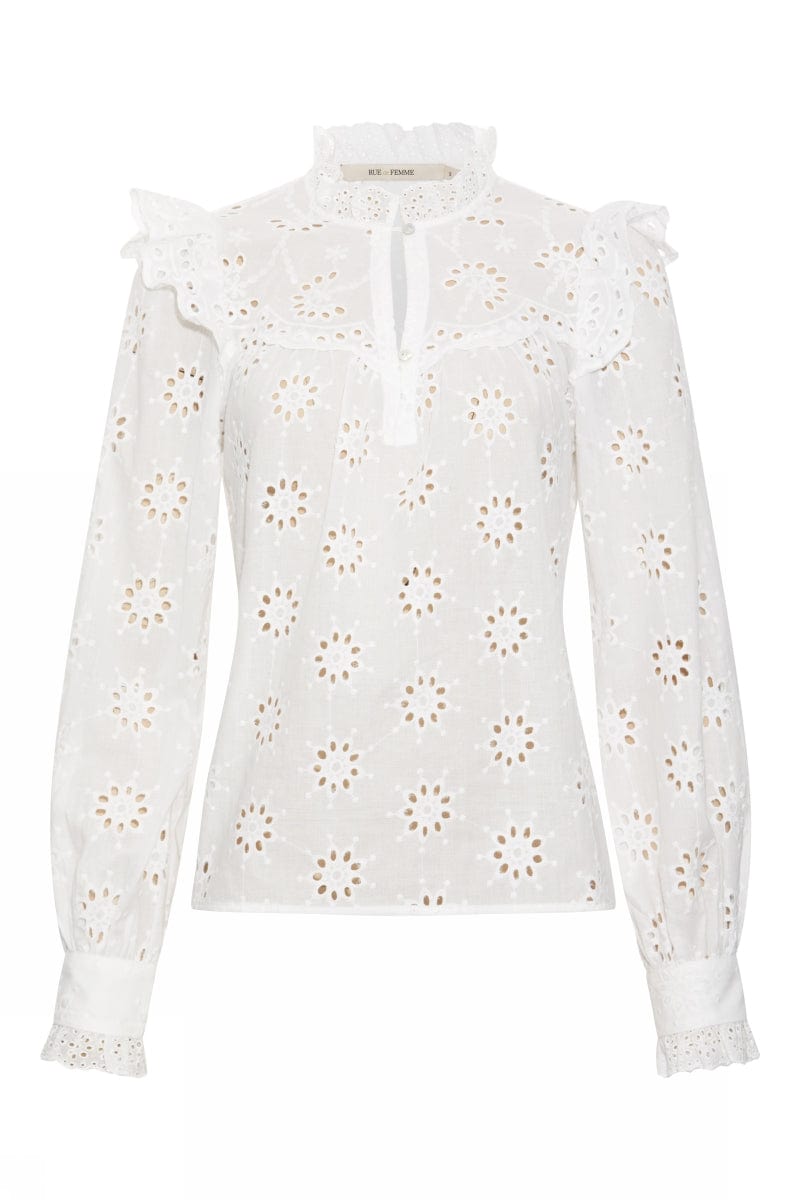 Lilou blouse Offwhite | Skjorter og bluser | Smuk - Dameklær på nett