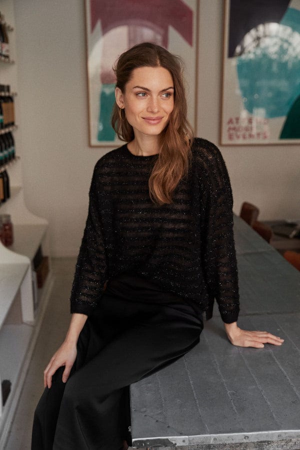 Lilyannpw Skirt Black | Skjørt | Smuk - Dameklær på nett
