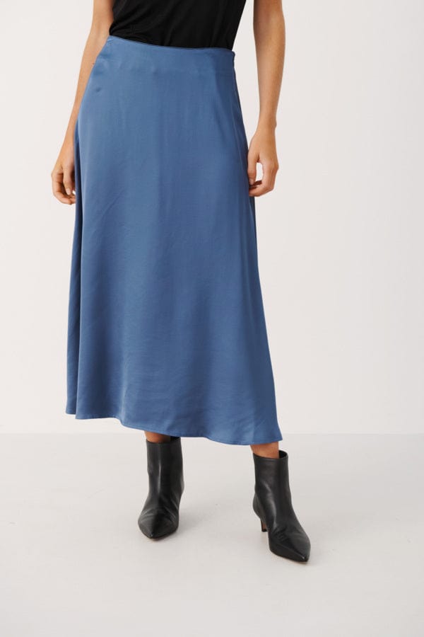 Lilyannpw Skirt Bluefin | Skjørt | Smuk - Dameklær på nett
