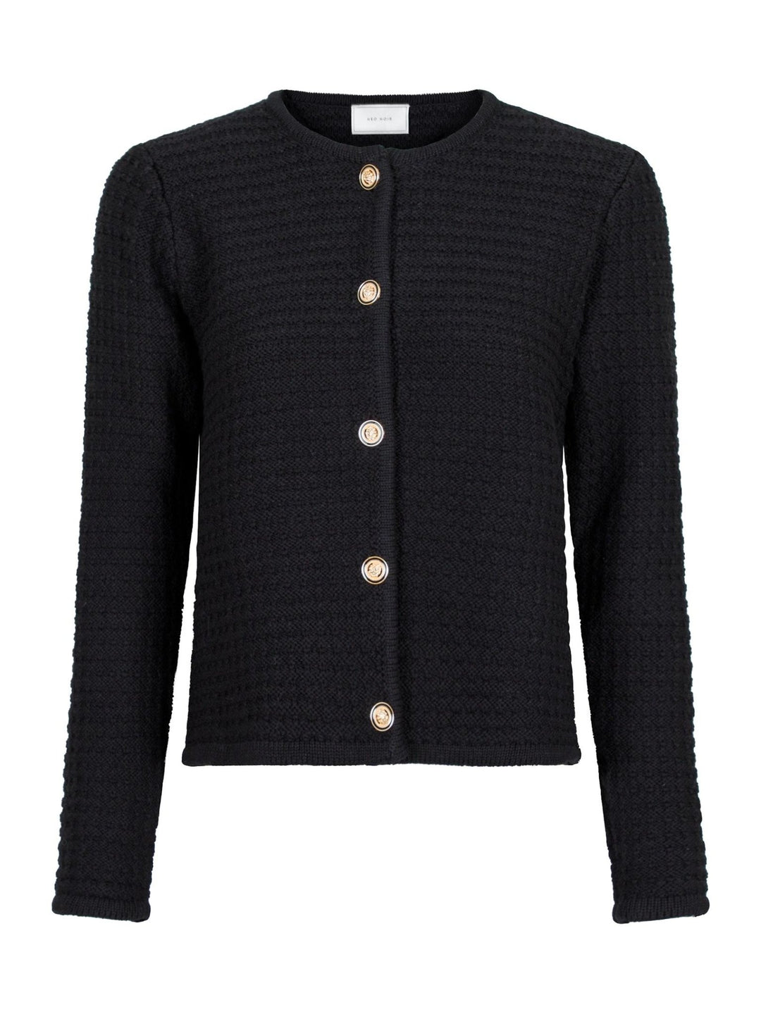 Limone Knit Jacket Black | Yttertøy | Smuk - Dameklær på nett