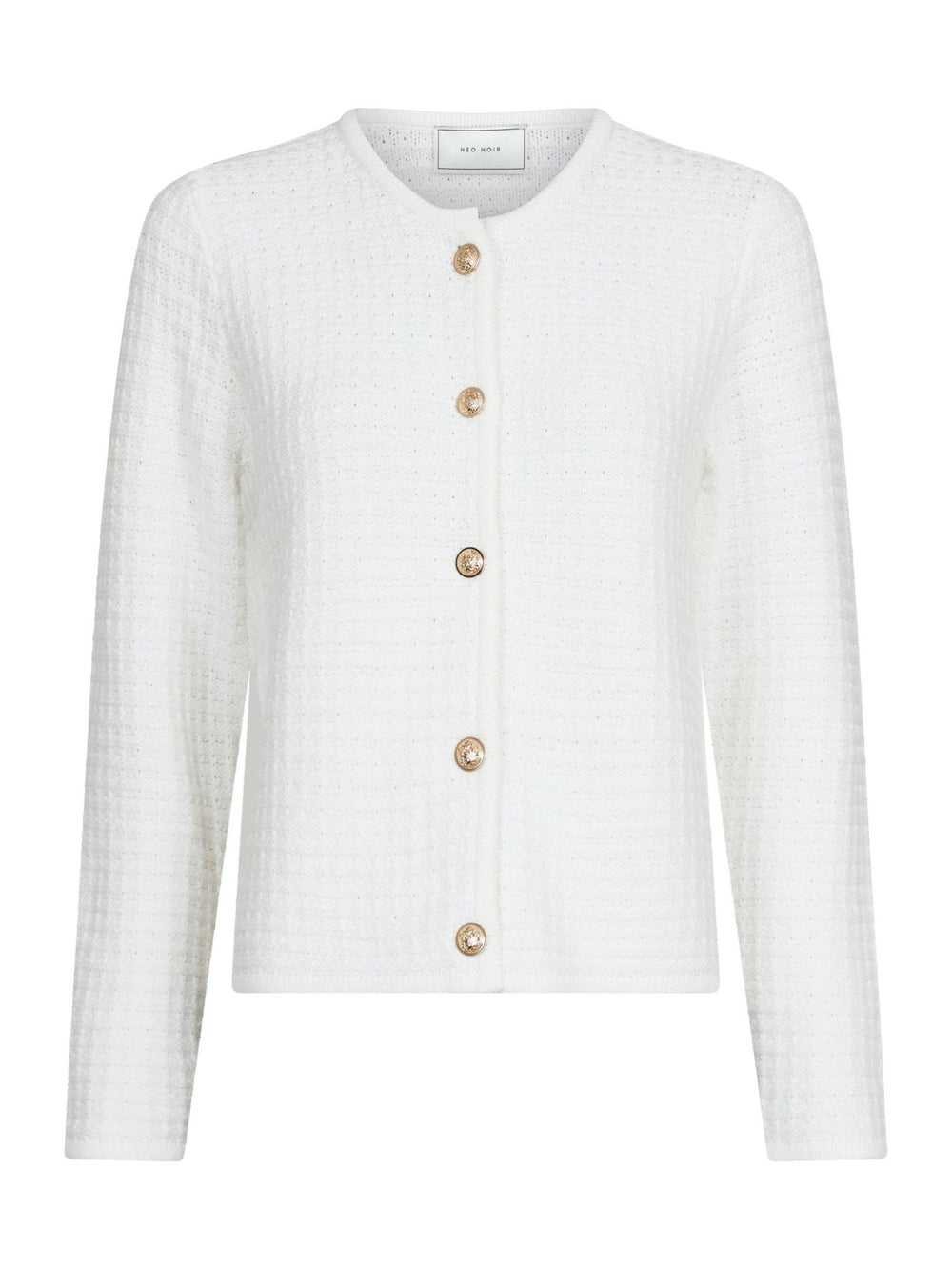 Limone Knit Jacket White | Yttertøy | Smuk - Dameklær på nett