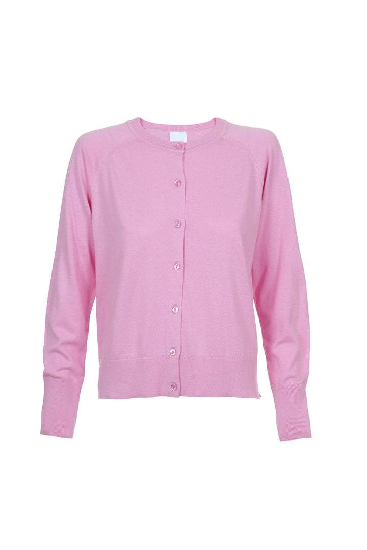 Line Cardigan Pink | Genser | Smuk - Dameklær på nett