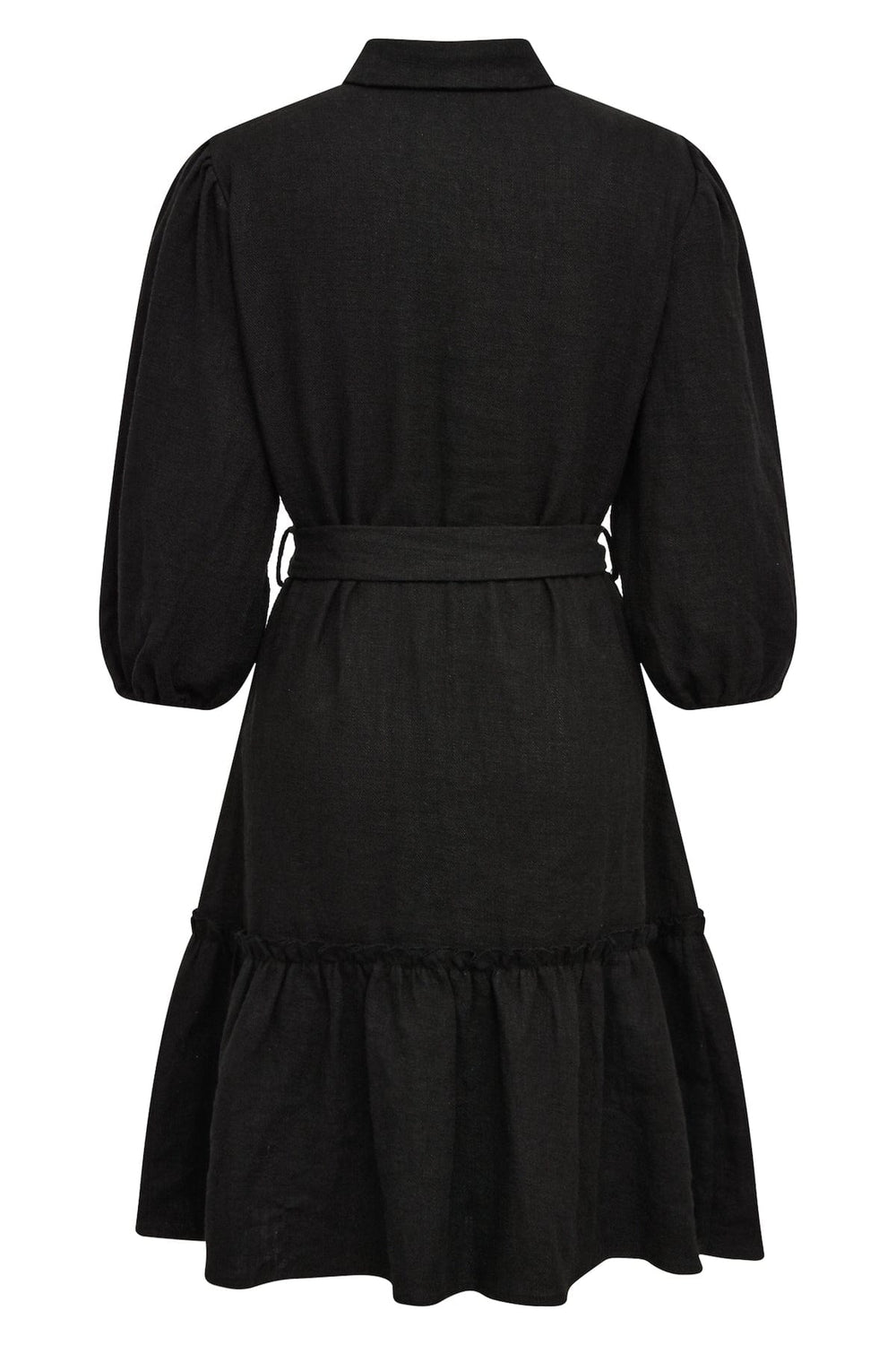 Linen Dress Black | Kjoler | Smuk - Dameklær på nett