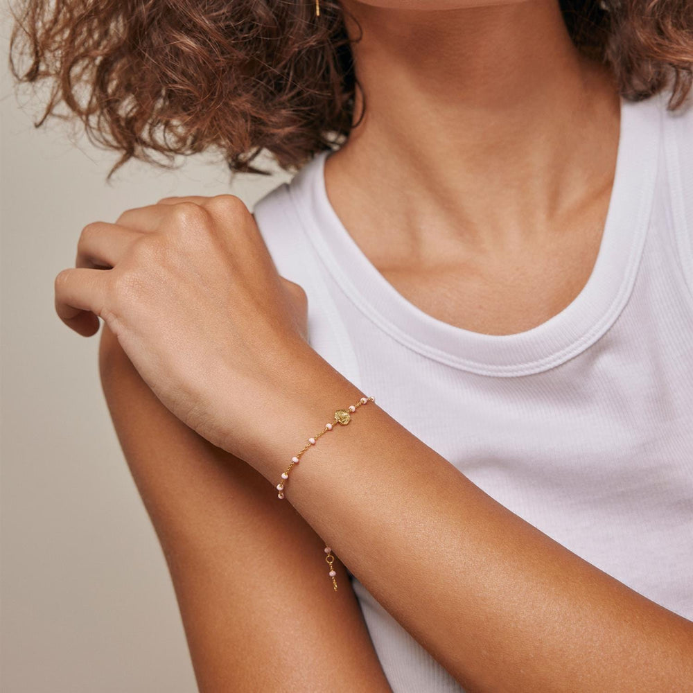 Lola Refined Bracelets Light Pink | Accessories | Smuk - Dameklær på nett