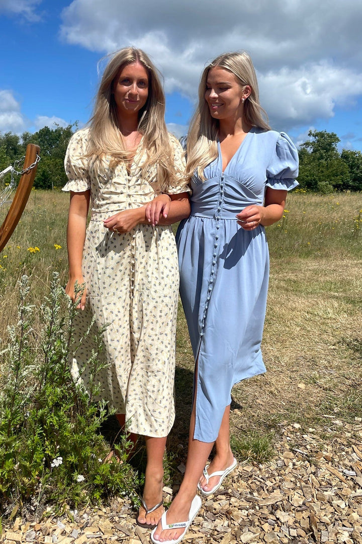 Long Adel Ss Dress Sun Flower | Kjoler | Smuk - Dameklær på nett