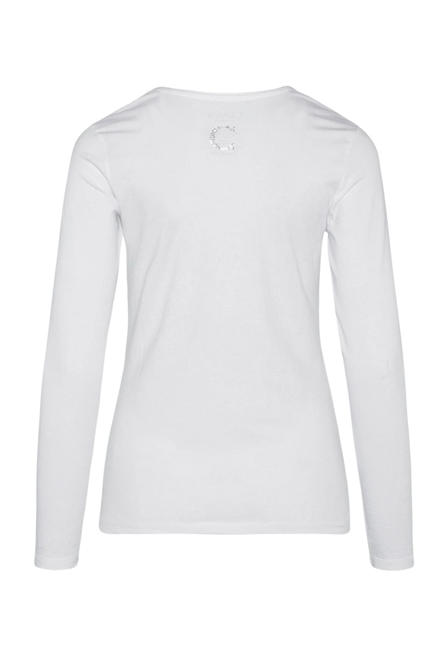 Longsleeve cotton o-neck side logo | Topper | Smuk - Dameklær på nett