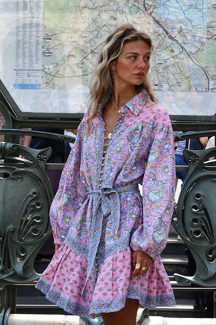 Lorena Dress Pink | Kjoler | Smuk - Dameklær på nett