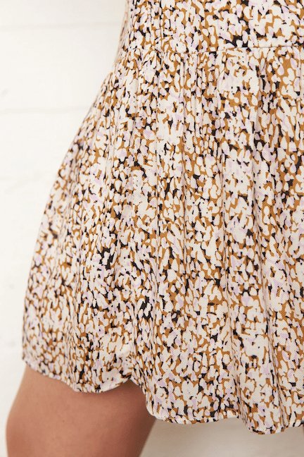 Lotus Mini Skirt | Skjørt | Smuk - Dameklær på nett