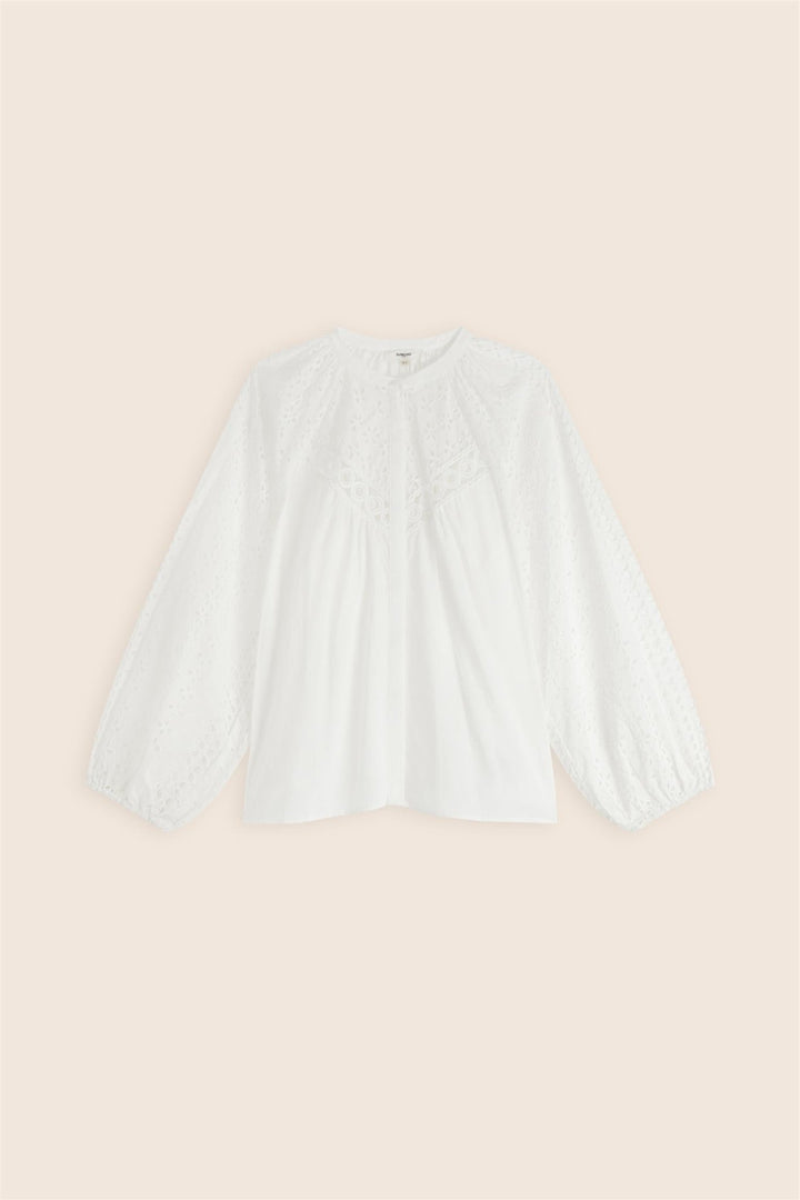 Lovely Blouse Blanc Casse | Skjorter og bluser | Smuk - Dameklær på nett