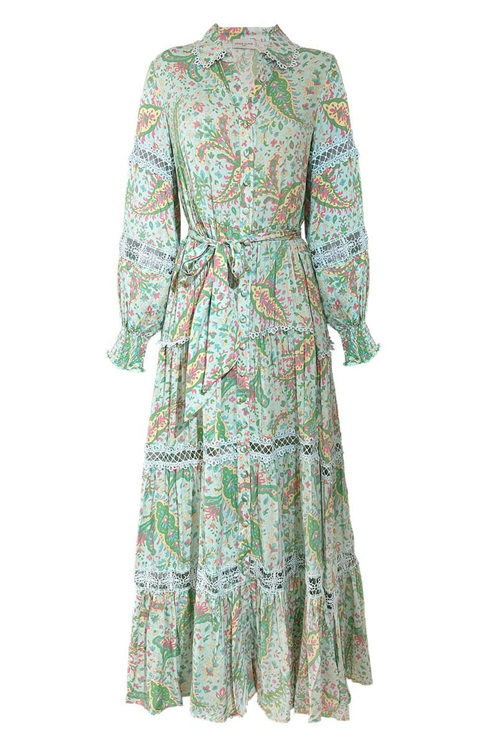 Lucinda Dress Green | Kjoler | Smuk - Dameklær på nett