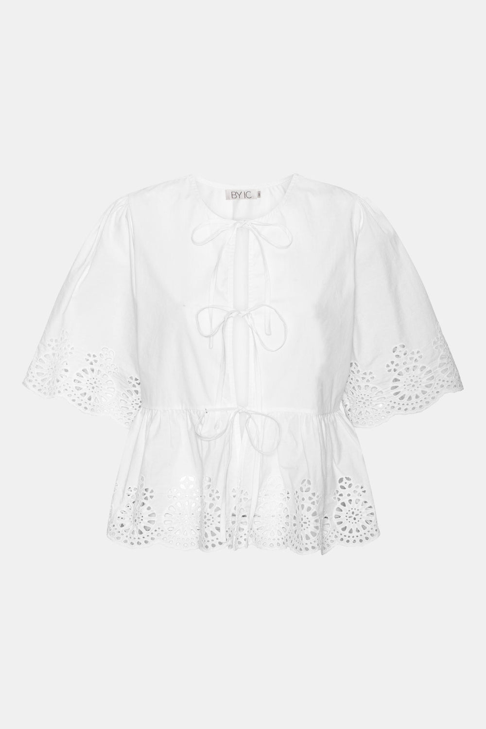Lula Top White Embroidery | Topper | Smuk - Dameklær på nett