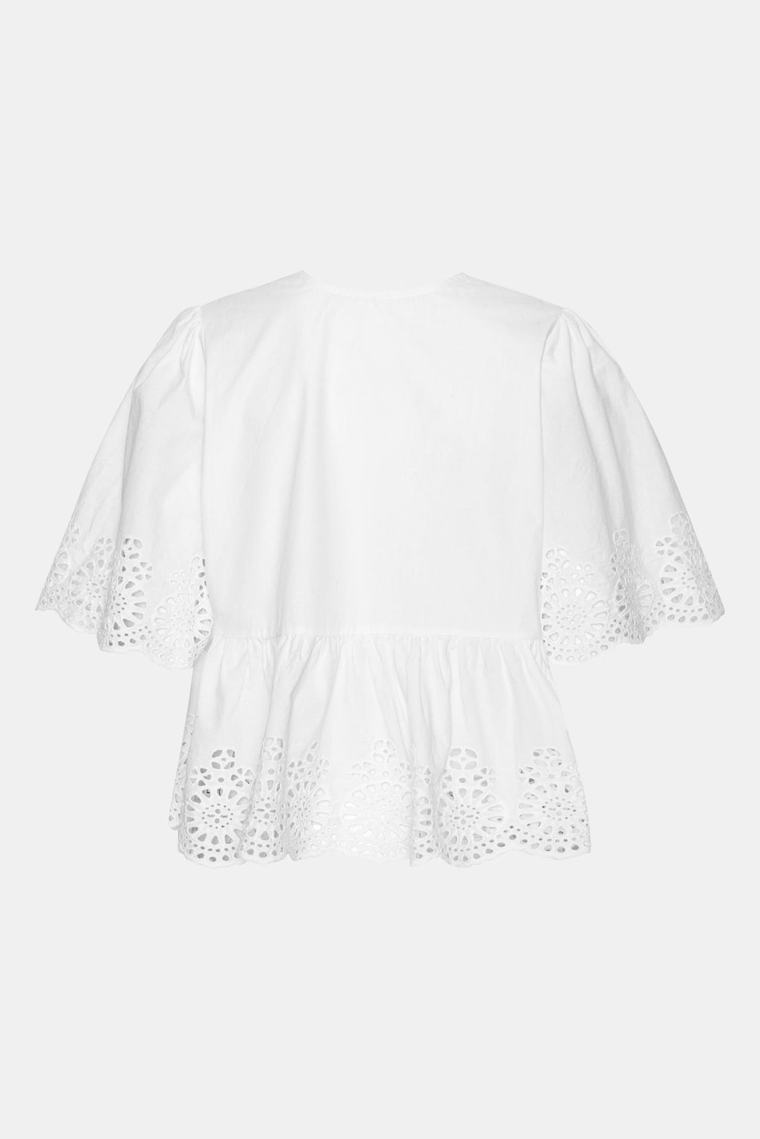 Lula Top White Embroidery | Topper | Smuk - Dameklær på nett