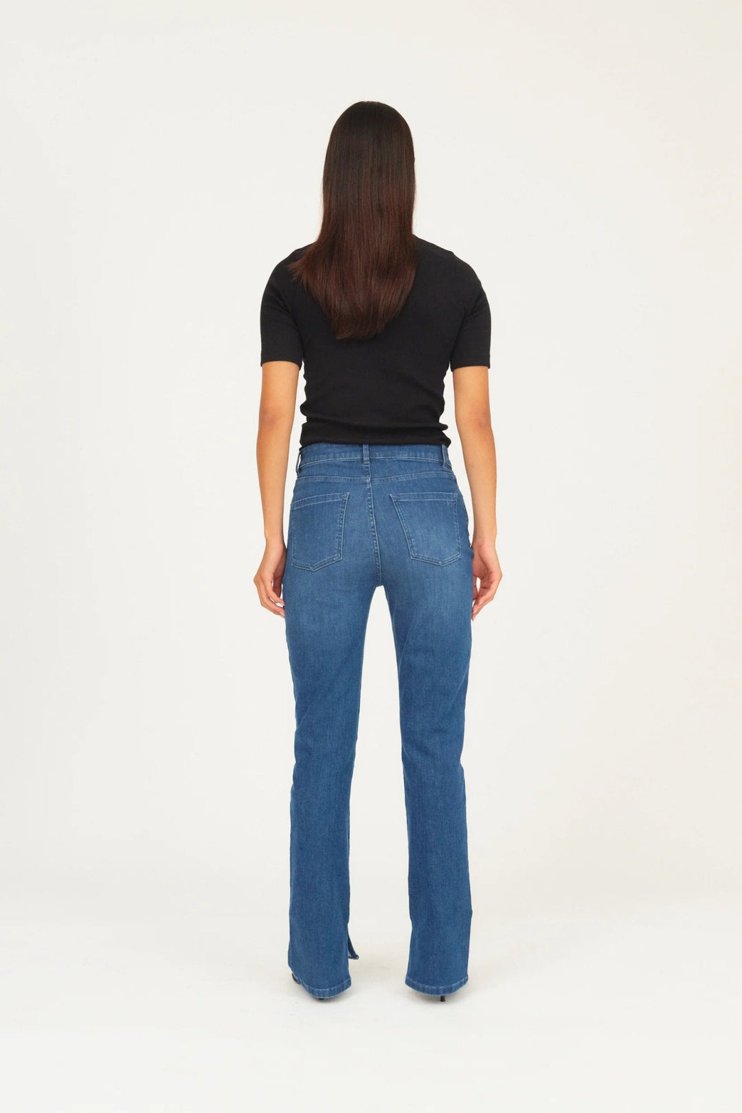 Lulu Jeans Split Wash Tenerife Denim Blue | Bukser | Smuk - Dameklær på nett