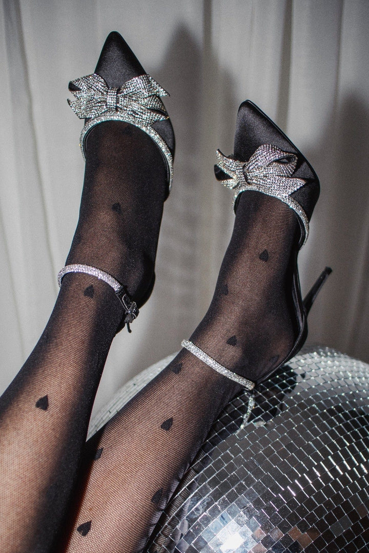 Lumiere Sandal Black Satin | Sko | Smuk - Dameklær på nett
