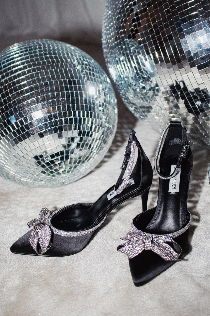Lumiere Sandal Black Satin | Sko | Smuk - Dameklær på nett