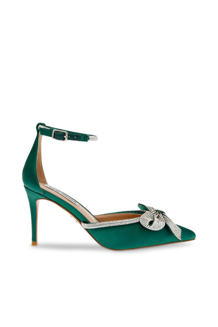 Lumiere Sandal Emerald Satin | Sko | Smuk - Dameklær på nett