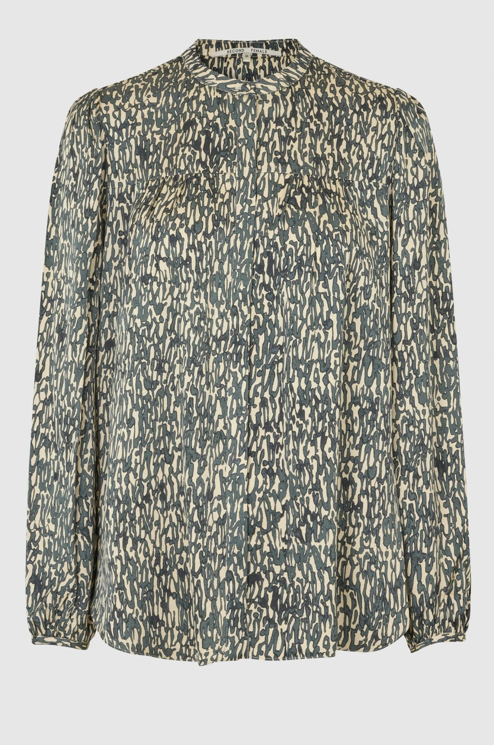 Luna Shirt Woodland Gray | Skjorter og bluser | Smuk - Dameklær på nett