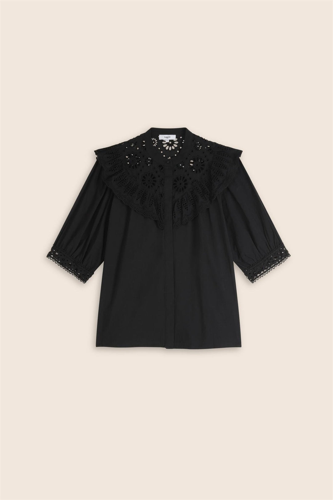 Lupe Blouse Noir | Skjorter og bluser | Smuk - Dameklær på nett