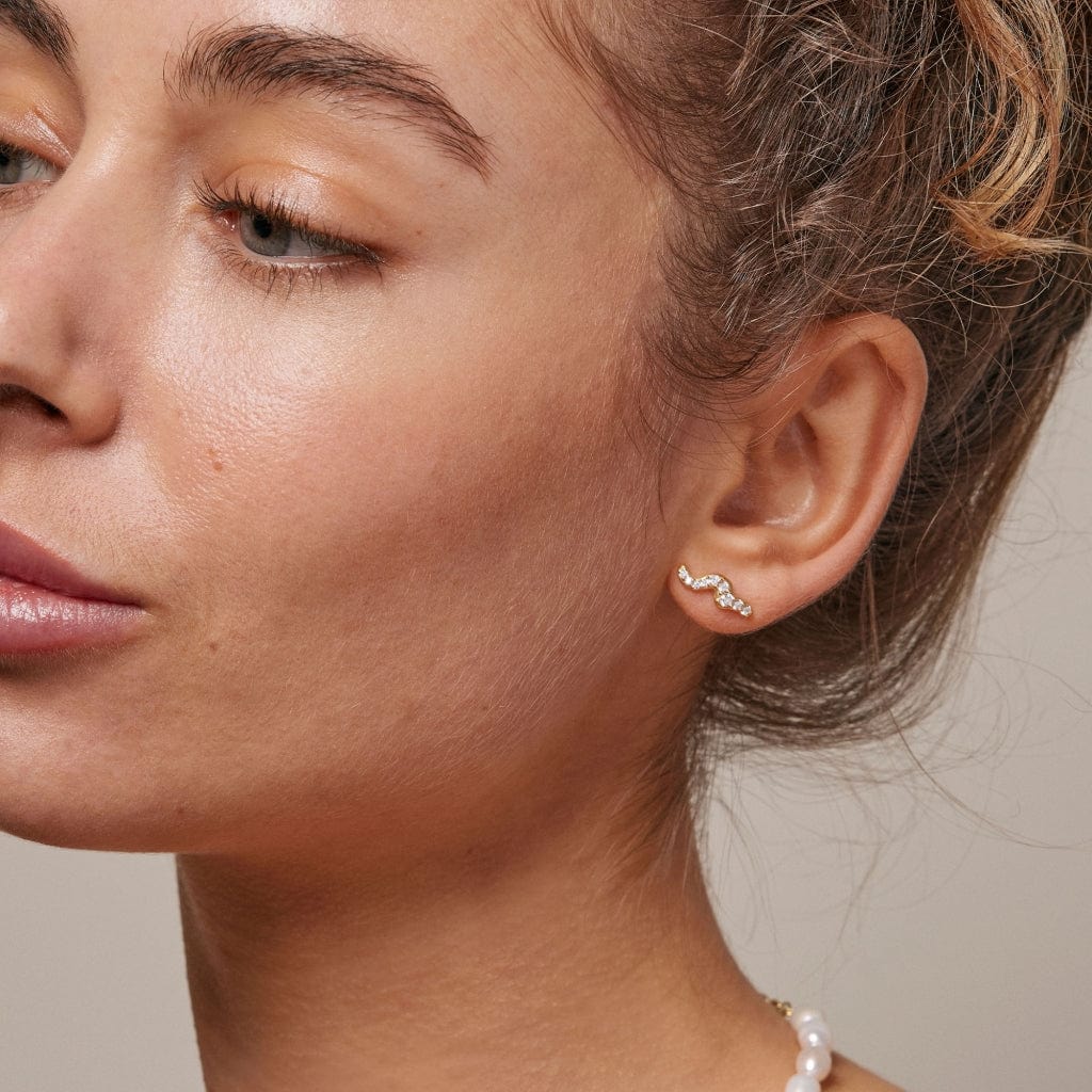Lydia Earrings Clear Cz | Accessories | Smuk - Dameklær på nett