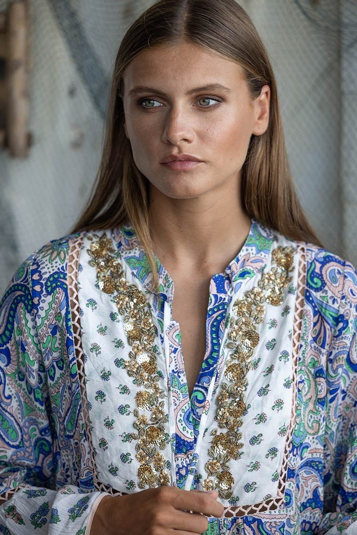 Maelle Dress Blue | Kjoler | Smuk - Dameklær på nett
