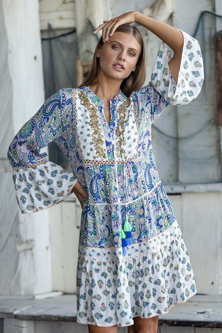 Maelle Dress Blue | Kjoler | Smuk - Dameklær på nett