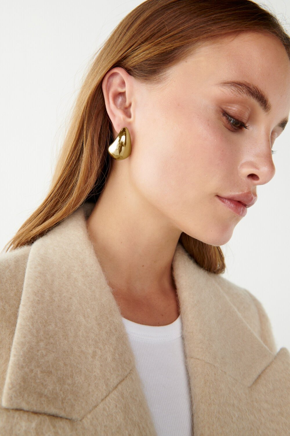 Malcesine Drop Earrings Gold | Accessories | Smuk - Dameklær på nett