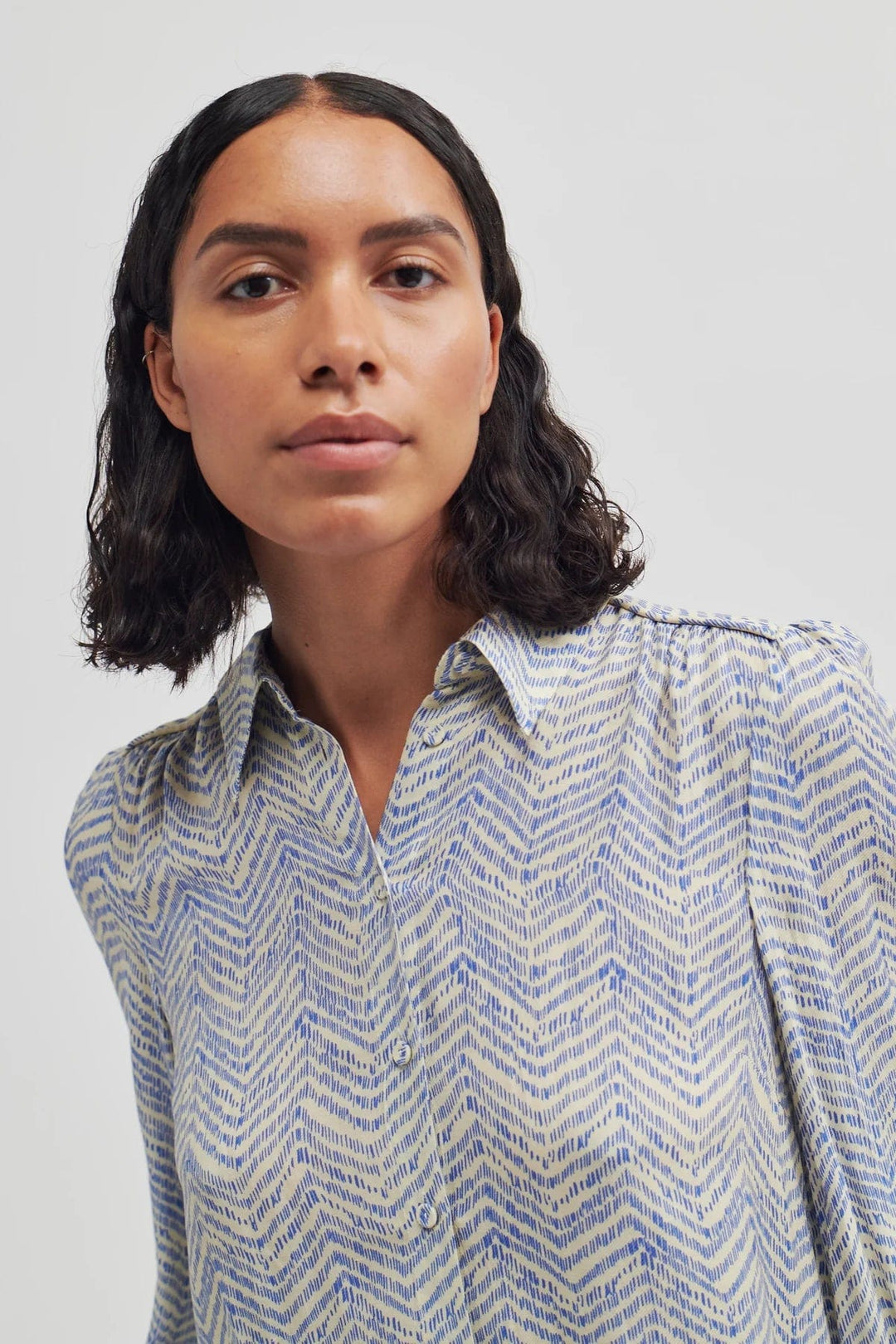 Mallow Shirt Amparo Blue | Skjorter og bluser | Smuk - Dameklær på nett