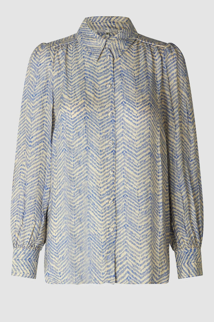 Mallow Shirt Amparo Blue | Skjorter og bluser | Smuk - Dameklær på nett