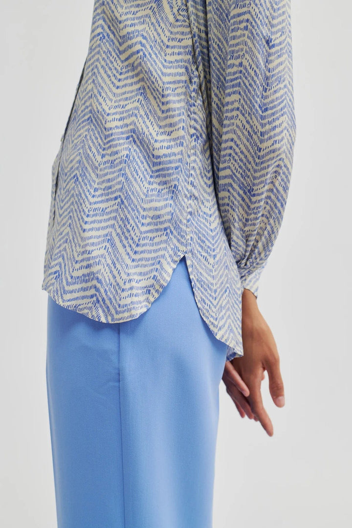 Mallow Shirt Amparo Blue | Skjorter og bluser | Smuk - Dameklær på nett