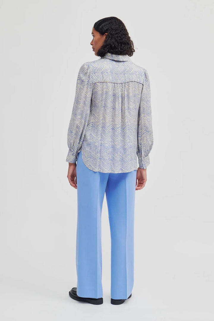 Mallow Shirt Amparo Blue | Skjorter og bluser | Smuk - Dameklær på nett