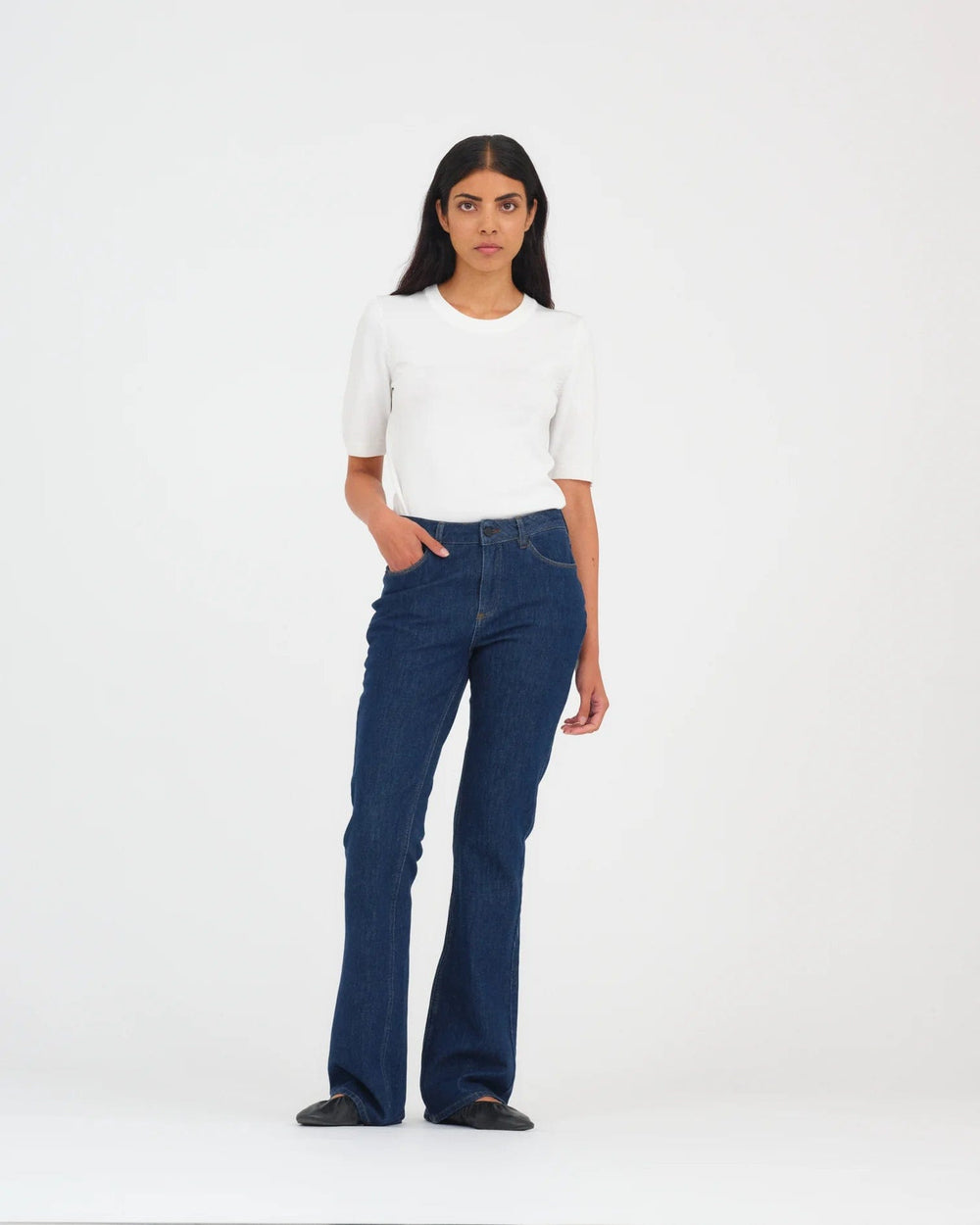 Marija 360 Jeans Wash High Power Real Indigo | Bukser | Smuk - Dameklær på nett