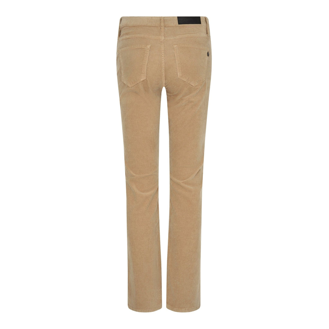 Marija Jeans Baby Cord Excl. Color lead brown | Bukser | Smuk - Dameklær på nett