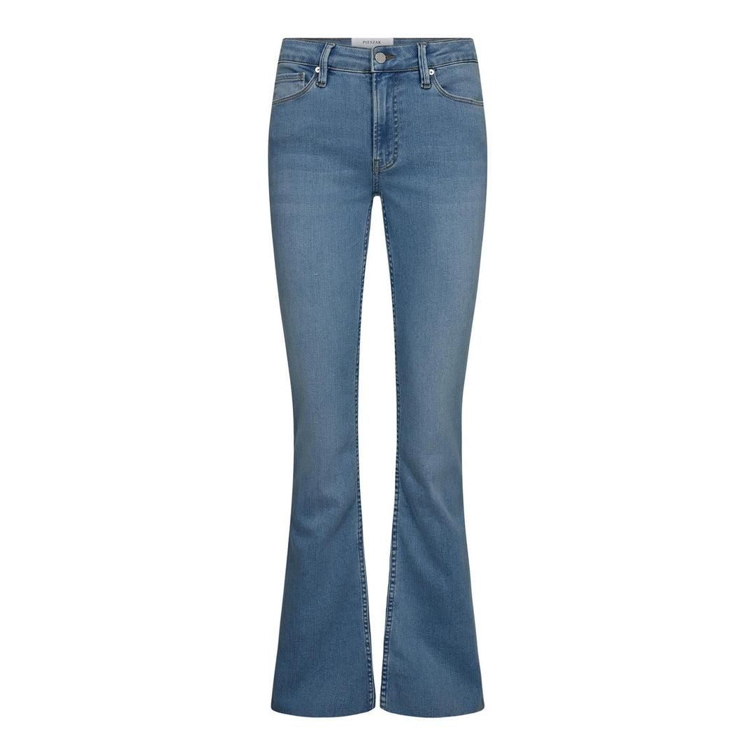 Marija Jeans Wash Bond Street Raw Hem | Bukser | Smuk - Dameklær på nett