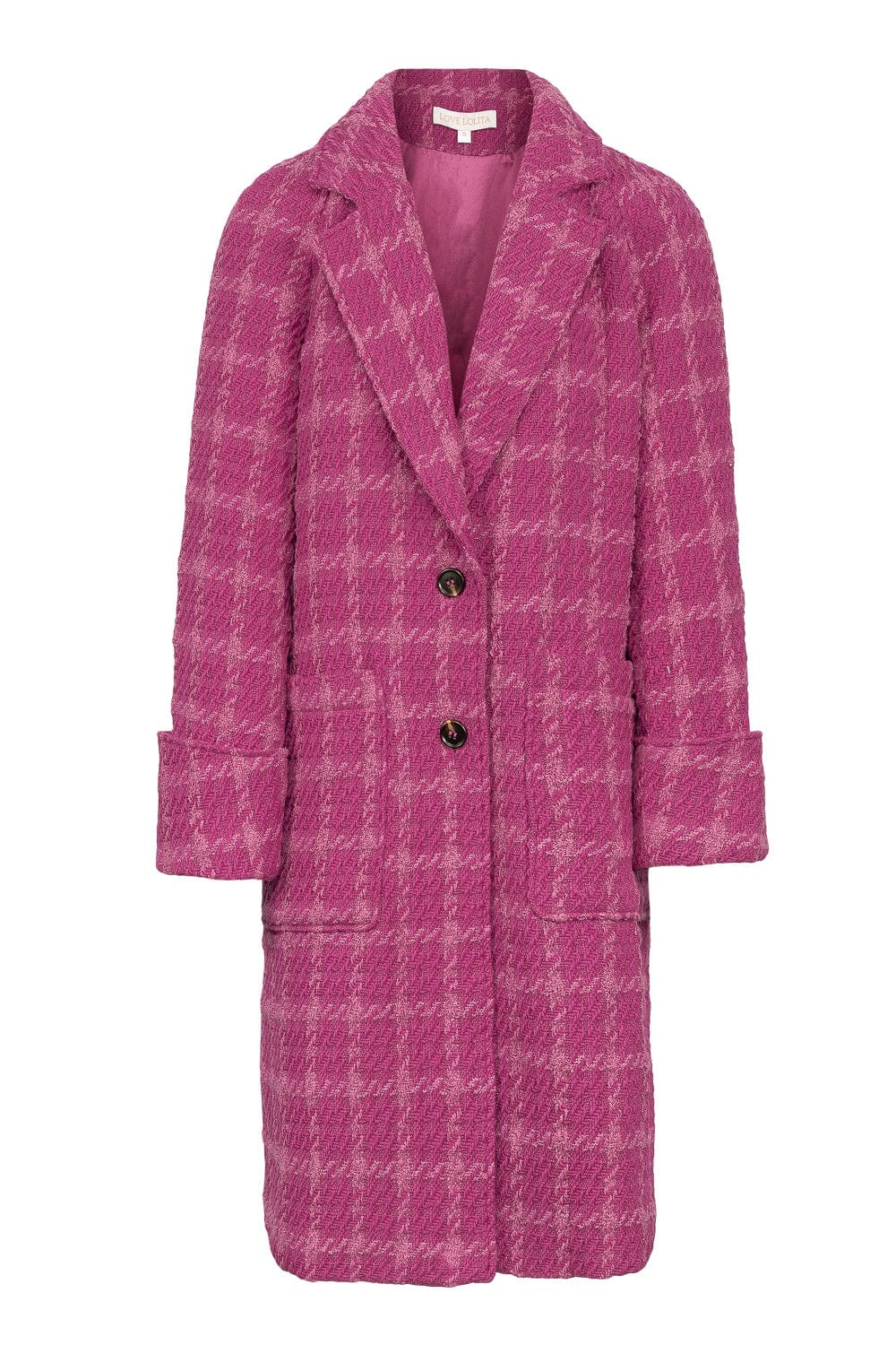Marlow Coat Pink Boucle | Yttertøy | Smuk - Dameklær på nett