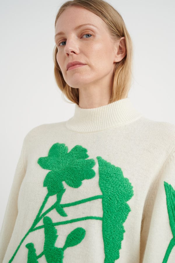 Maryaniw Pullover Whisper White | Genser | Smuk - Dameklær på nett