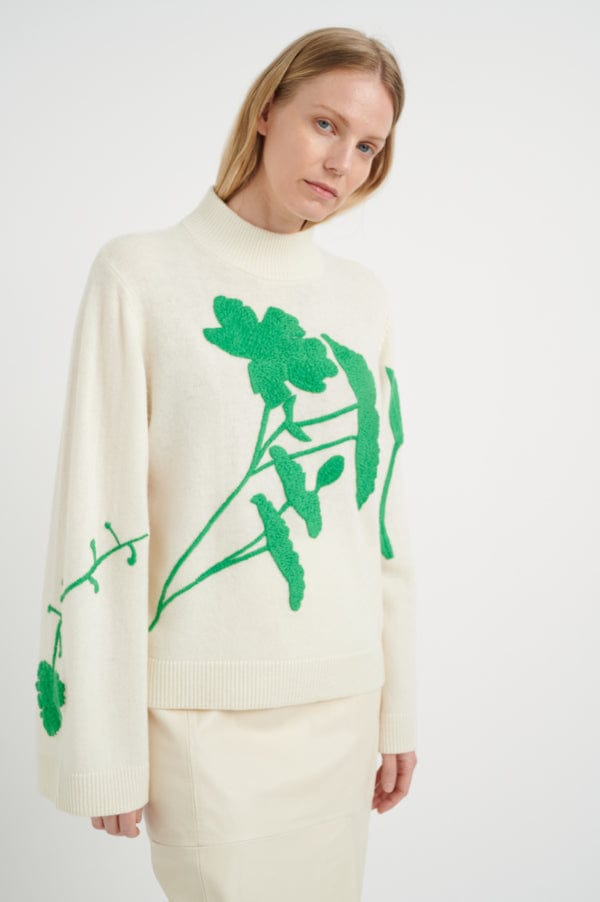 Maryaniw Pullover Whisper White | Genser | Smuk - Dameklær på nett